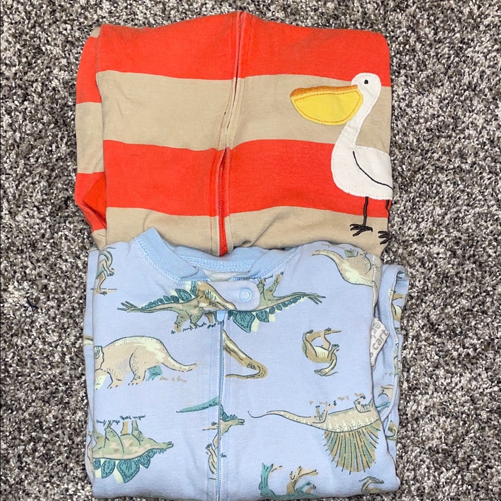 Carter’s Toddler Footie Zip Up Pajamas